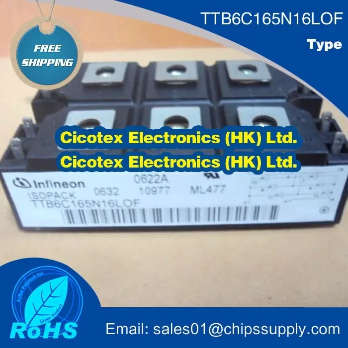 

TTB6C165N16LOF IGBT TTB6C165 N16LOF SCR MODULE 1.6KV 120A MODULES TTB6C165N16L0F TTB6C165N16LOFHOSA1