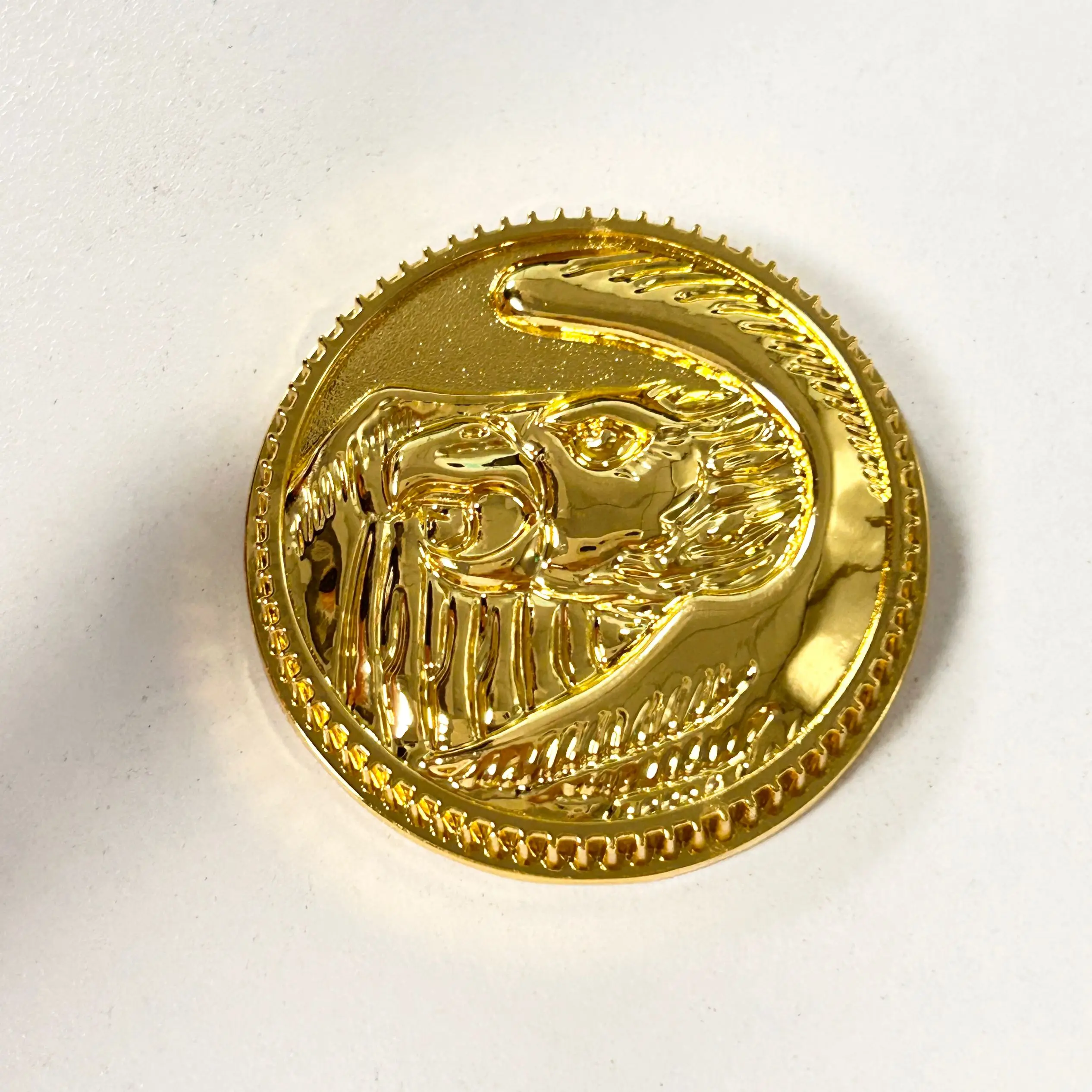 

Weathered Legacy Falcon Ninjetti Power Coin for Ranger Morpher (Cosplay Prop)