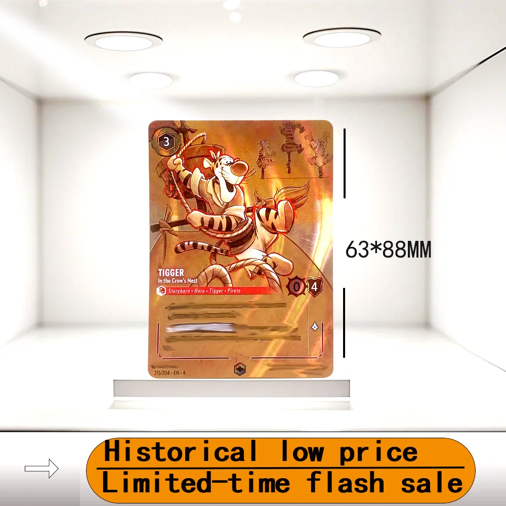 

Lorcana Proxy Enchant Chapte 6, БАЗОВАЯ, ТИАНА, РРАФИКИ, ИММА, ДИЗСИ ПУК, ТИГЕР, Игровые карты TCG, английская версия