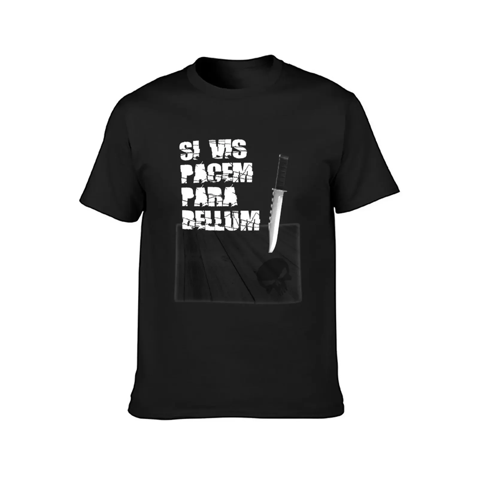 Si Vis Pacem Para Bellum T-Shirt Luxury man man t shirt affliction shirts tshirts for men