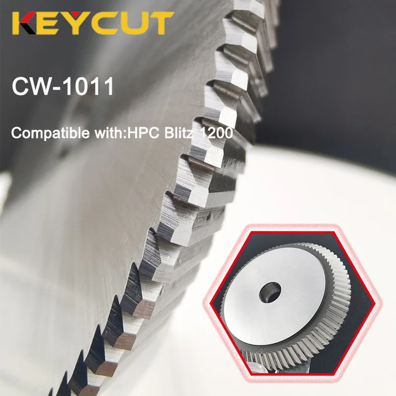 CW-1011 CW-1011C Key Milling Cutter  for 90° Small Cylinder & Auto Cutter Compatible with HPC Blitz 1200 machines