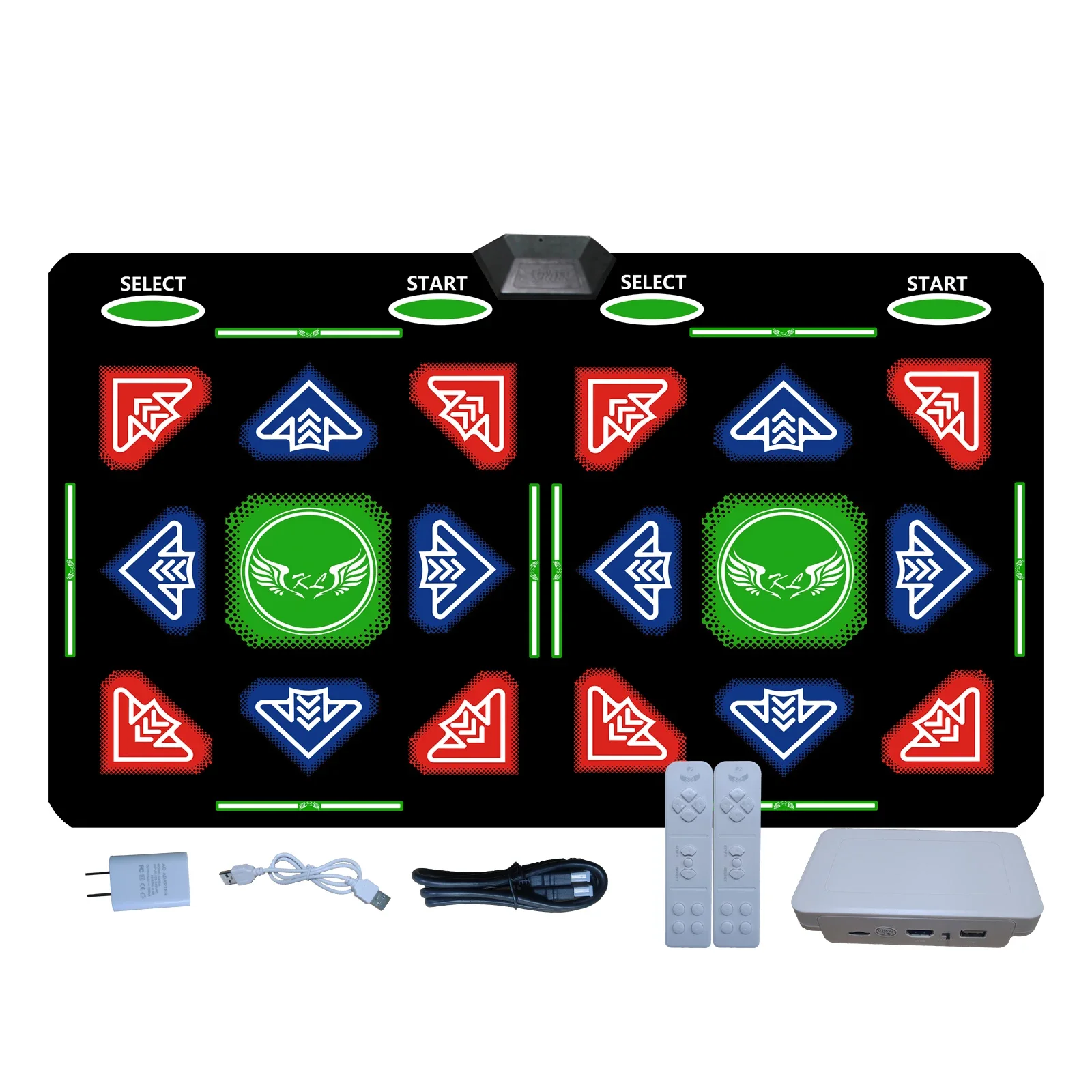 بطانية رقص من مادة قطيفة لشعبين ، مناسبة للألعاب التفاعلية العائلية والرقص والرياضة واللغز