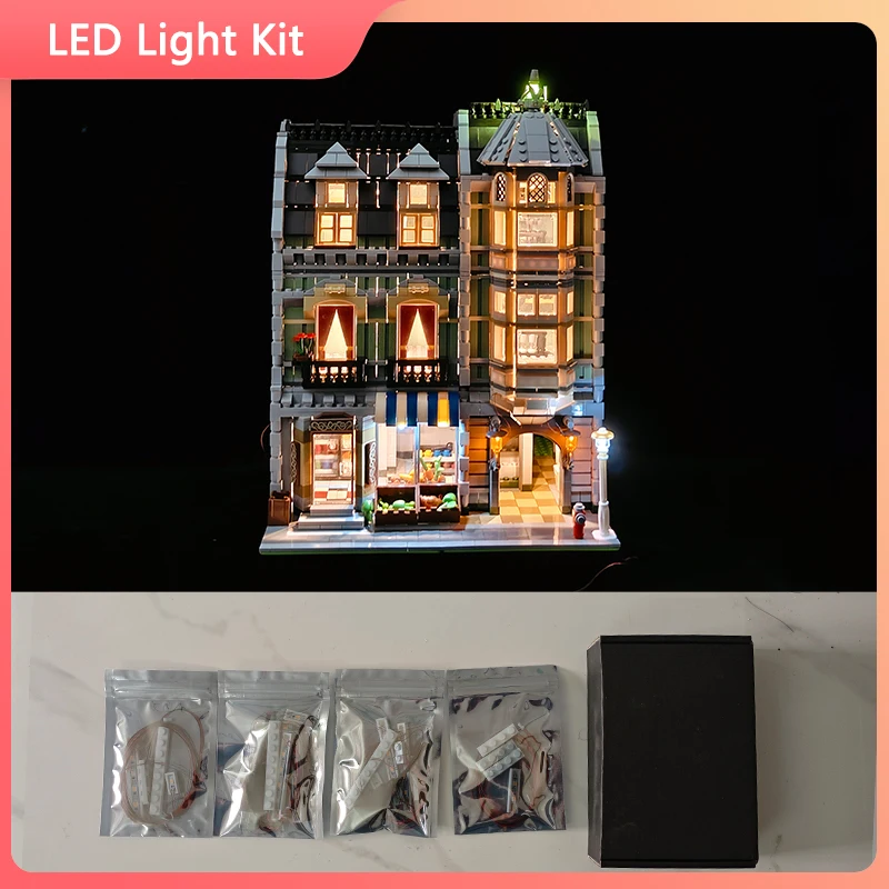 Light Kit For 10185 Green Grocer Model DIY Toys （Only Lighting Set Not Included Building Blocks）