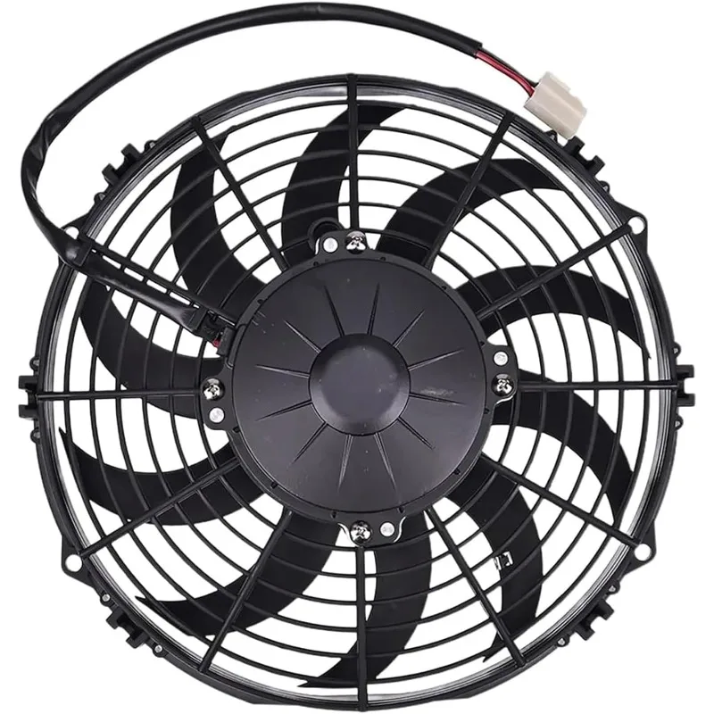 12V Fan Blower Suction 78-1375 78-1185 For Thermo King V-100 V400 DSR V-200 V-300 V-500 Spectrum Replacement Type 2 White plug