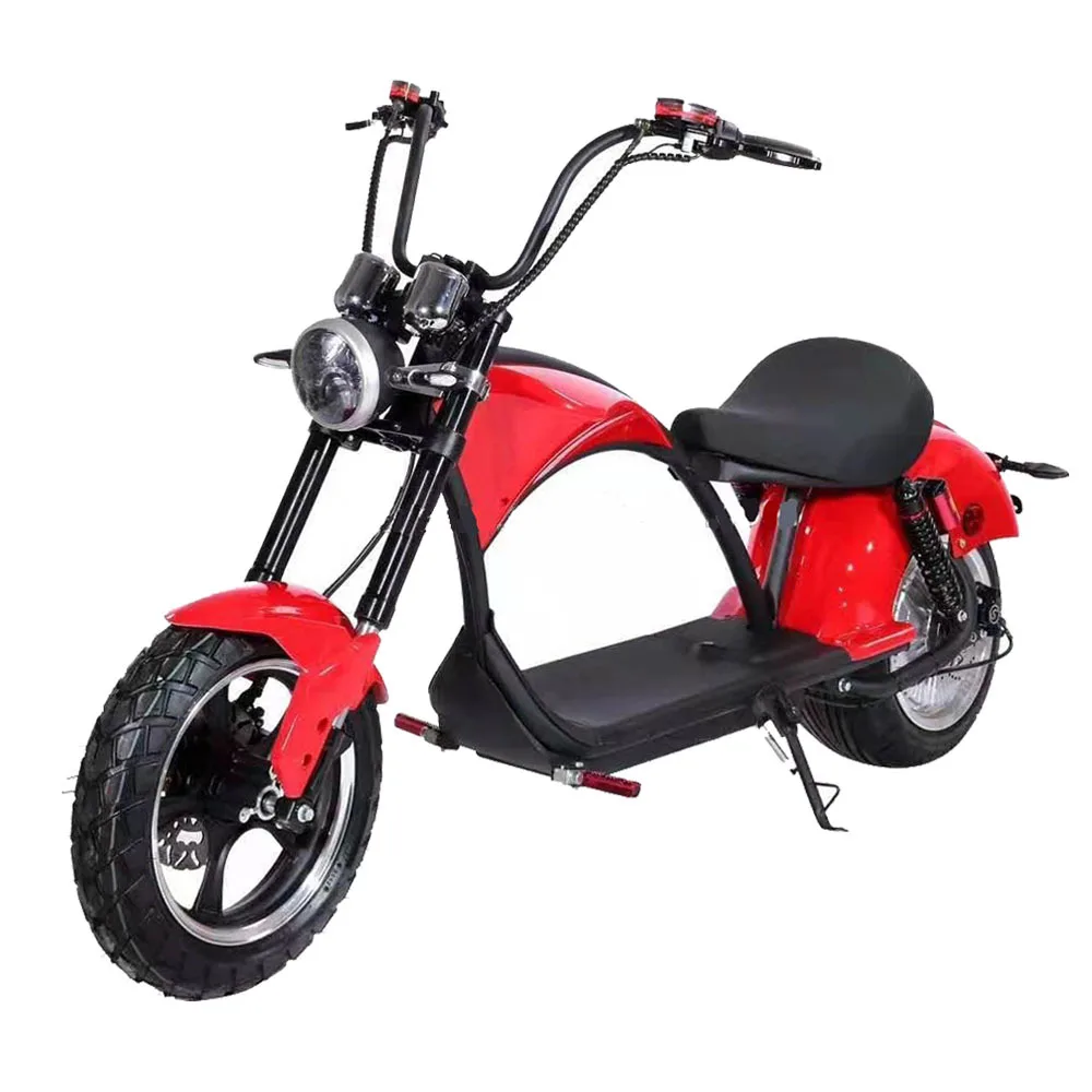 Holland Warehouse New Eec/coc Citycoco 3000w Homologation Electric Scooter With Removable Lithium Battery