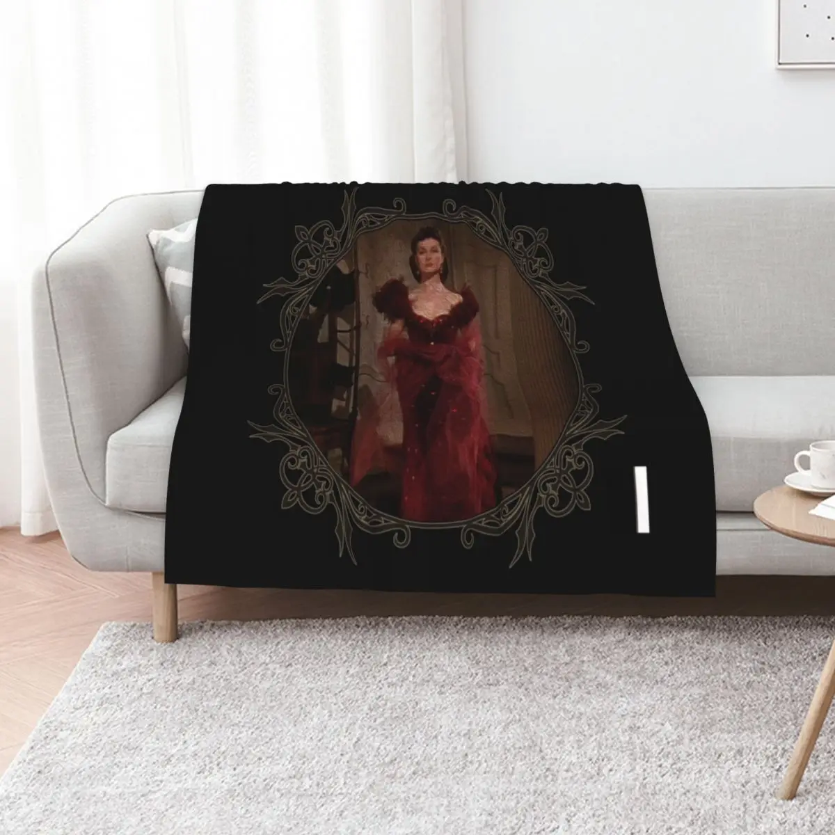 Scarlett Red Dress Throw Blanket Beautifuls Summer Bed Fashionable Heavy sofa bed Blankets For Bed Blankets