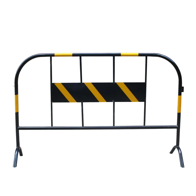 Galvanized factory direct sales temporary iron horse guardrail temporary guardrail