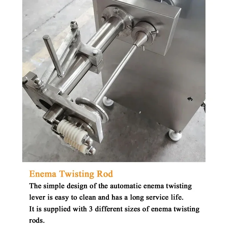 Vertical Manual Stainless Steel Sausage Stuffer Machine, Sausage Filler Meat Processing