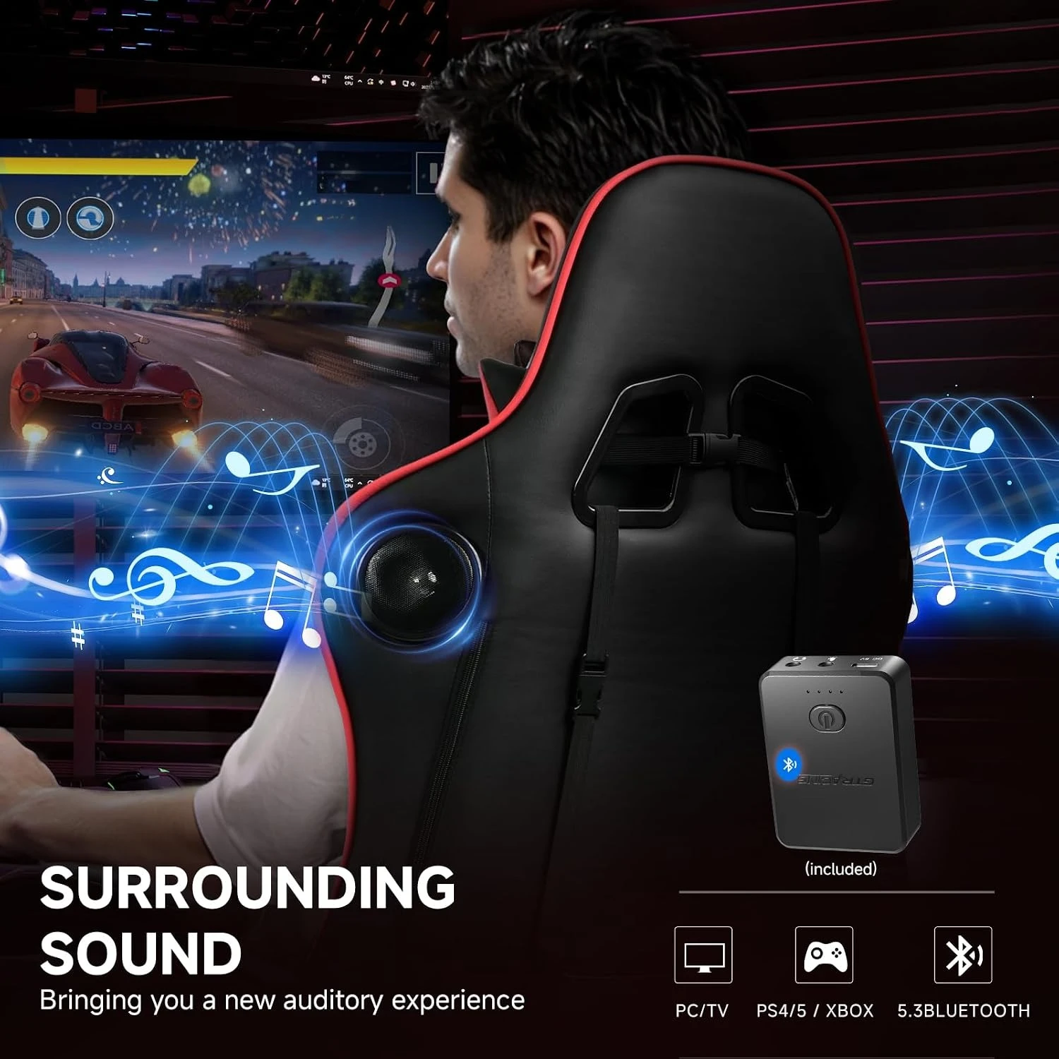 Gaming Chair with Bluetooth Sp - огляд і ціна Gaming Speaker
