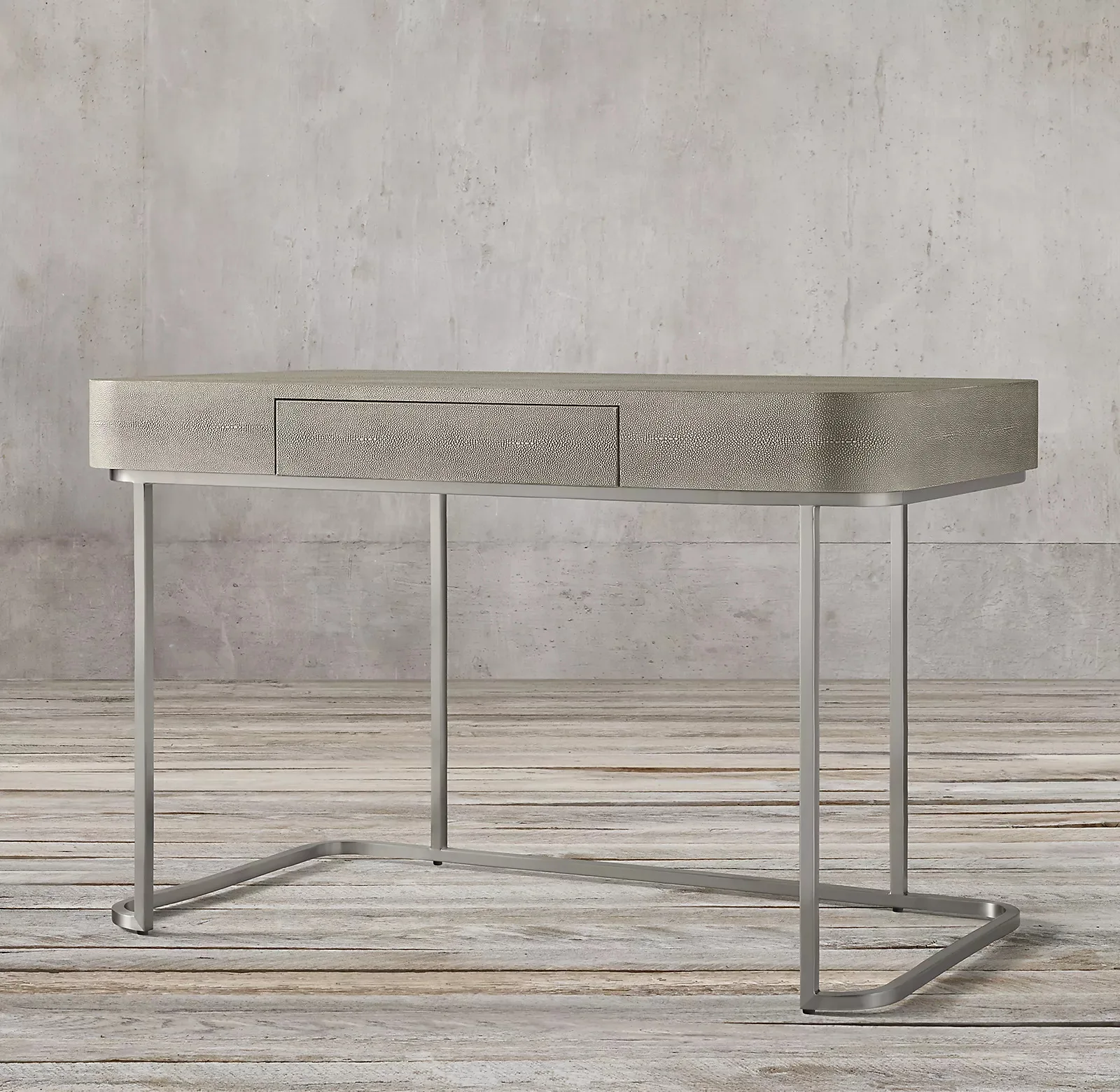 American retro solid wood, adult desk RH original order, modern simple light luxury desk, home dressing table