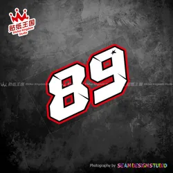 For 2024 GP Ducati PRIMA PRAMAC RACING Team 89 Jorge Mart Decals Helmet Motorcycle Moto Auto Waterproof Stickers 01