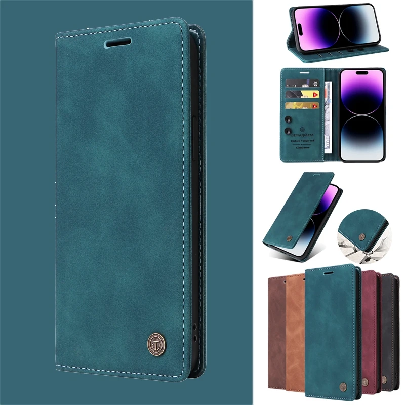 Leather Case For Xiaomi 13T Pro Cover Xiaomi13T 13TPro Xiaomi13TPro Xiomi Funda Wallet Stand Flip Suction Cup Phone Cases Coque