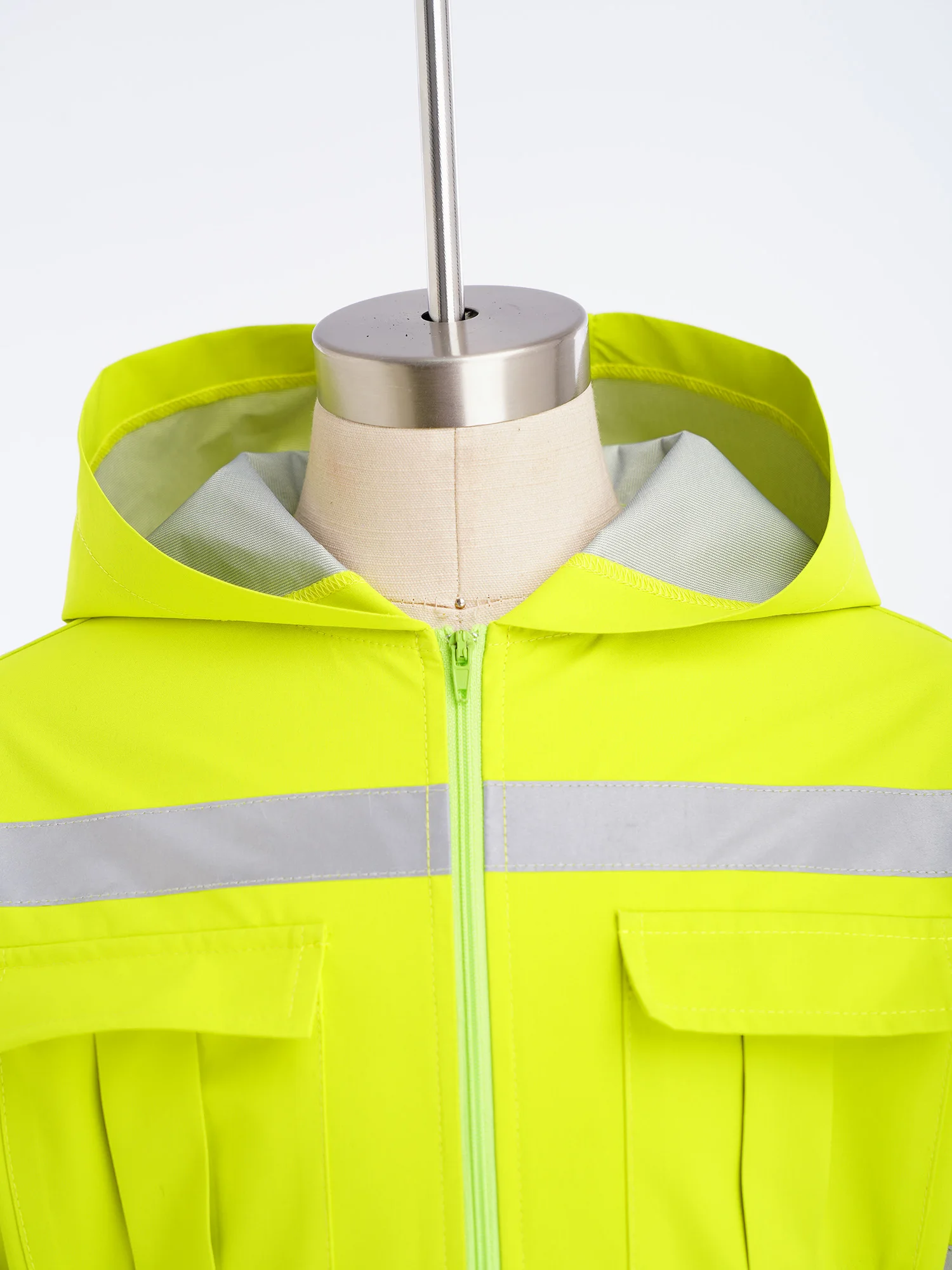 One-Piece Workwear Waterproof Machine Repair Coverall Hooded Jumpsuit for Kids Boys Girls Fishing Outdoor Activities Clothes - view 5
