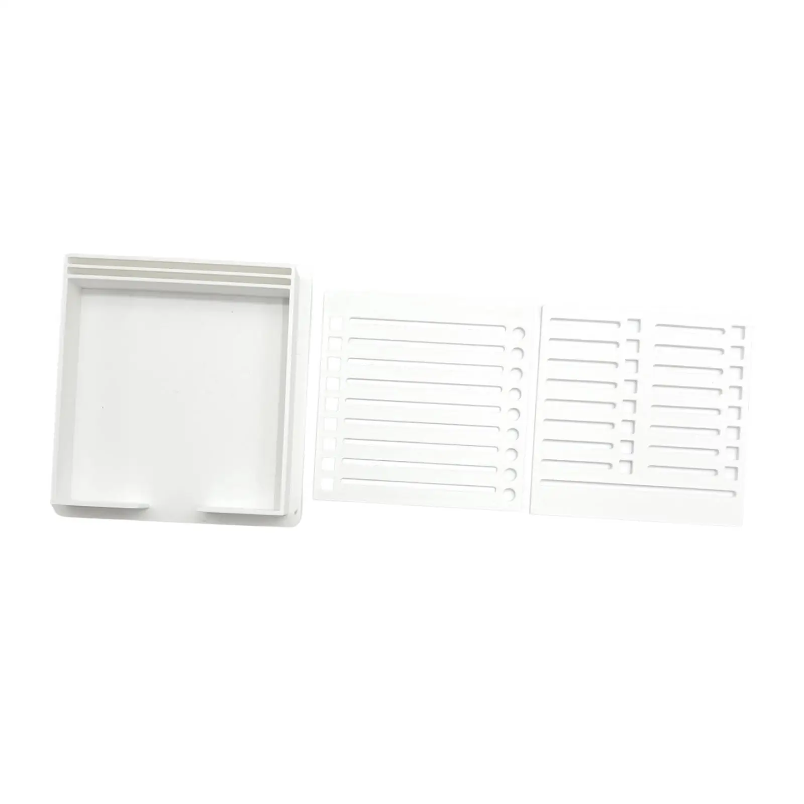 Sticky Note Holder Compact Sticky Note Stencil for School to Do Lists Office