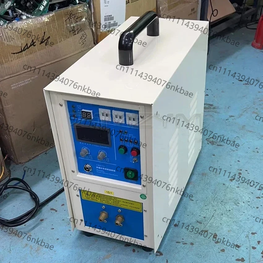 15KW Induction Heater High Frequency Induction Heating Machine Metal Smelting Furnace Metal Welding Quenching Heating Equipment