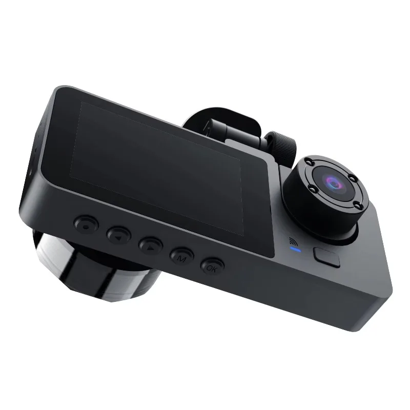 Y15 Triple Lens WIFI Car Dash Cam 1080P HD Night Vision + Reverse Camera with Parking Monitor