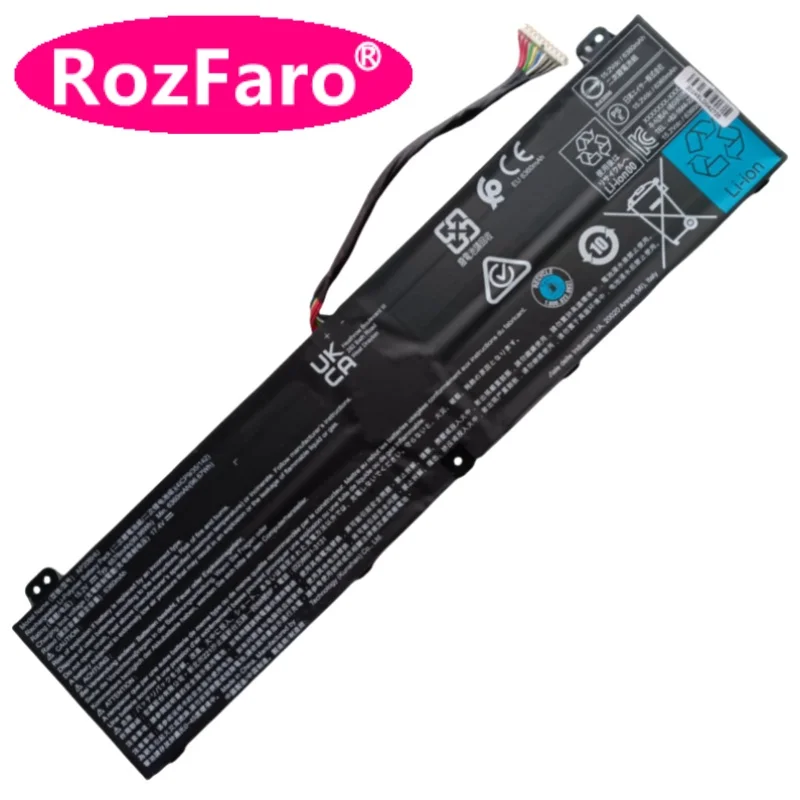 Imagem -05 - Rozfaro Ap20bhu Kt.00408.002 Bateria do Portátil Acer Conceptd Cn51672g Predator Triton 500 Pt51651s 500se Pt516-52s Notebook