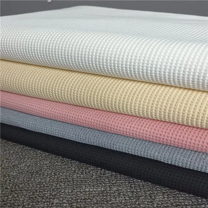 New Jacquard Knitting Clothing Fabric Breathable Trousers Clothes Material DIY Design Handmade Sewing Apparel Accessories Tecido