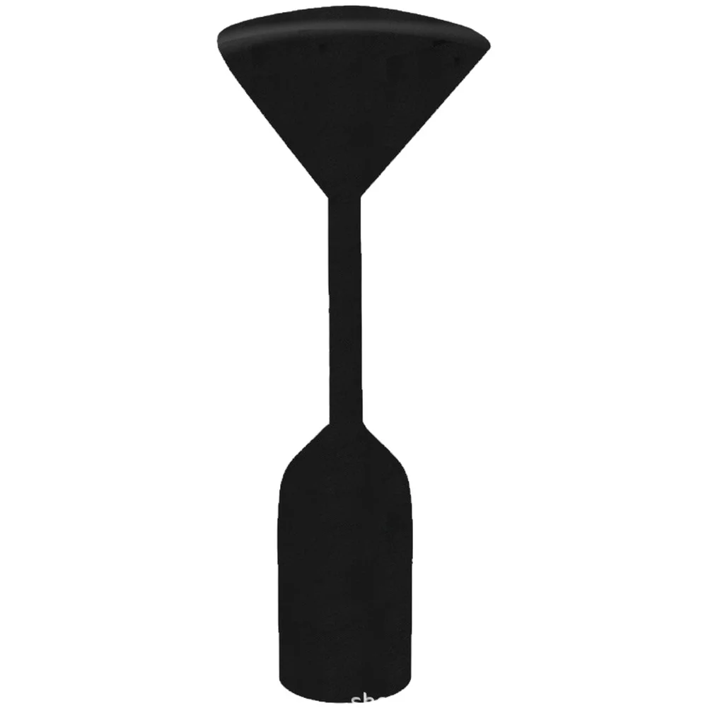 

Черный чехол для обогревателя для патио, молния в полный рост, ткань Оксфорд 210D, защита от атмосферных воздействий, защита от ультрафиолета