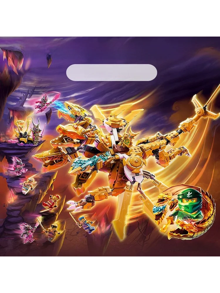 jouet-de-construction-lloyd's-gold-super-dragon-7774-pour-garcons-et-filles-de-plus-de-6-ans-fabrique-en-chine-plastique-abs