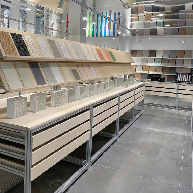 Store Shelf Sample Display Rack Nakajima Display Cabinet Display Rack
