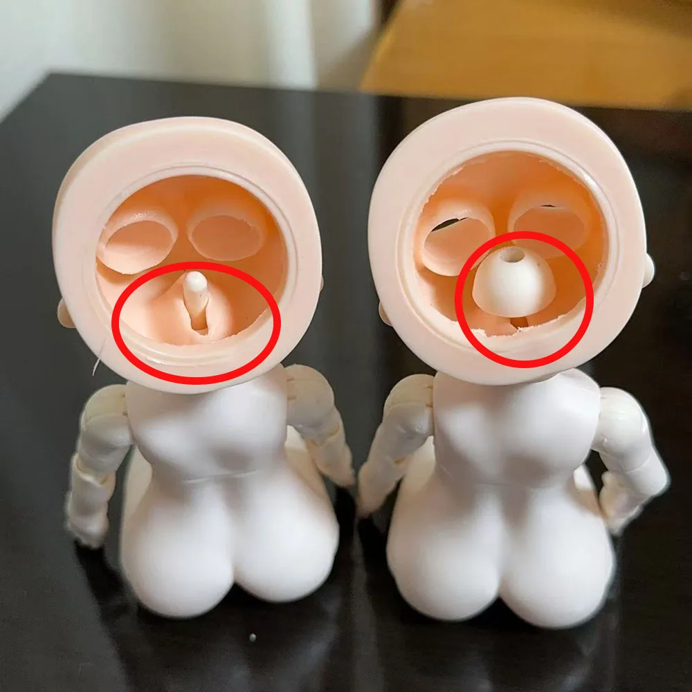 1/6 BJD Doll Body 30cm Doll Body Flexible Joint Moveable and Two Neck Linking Methods Dolls Accessories