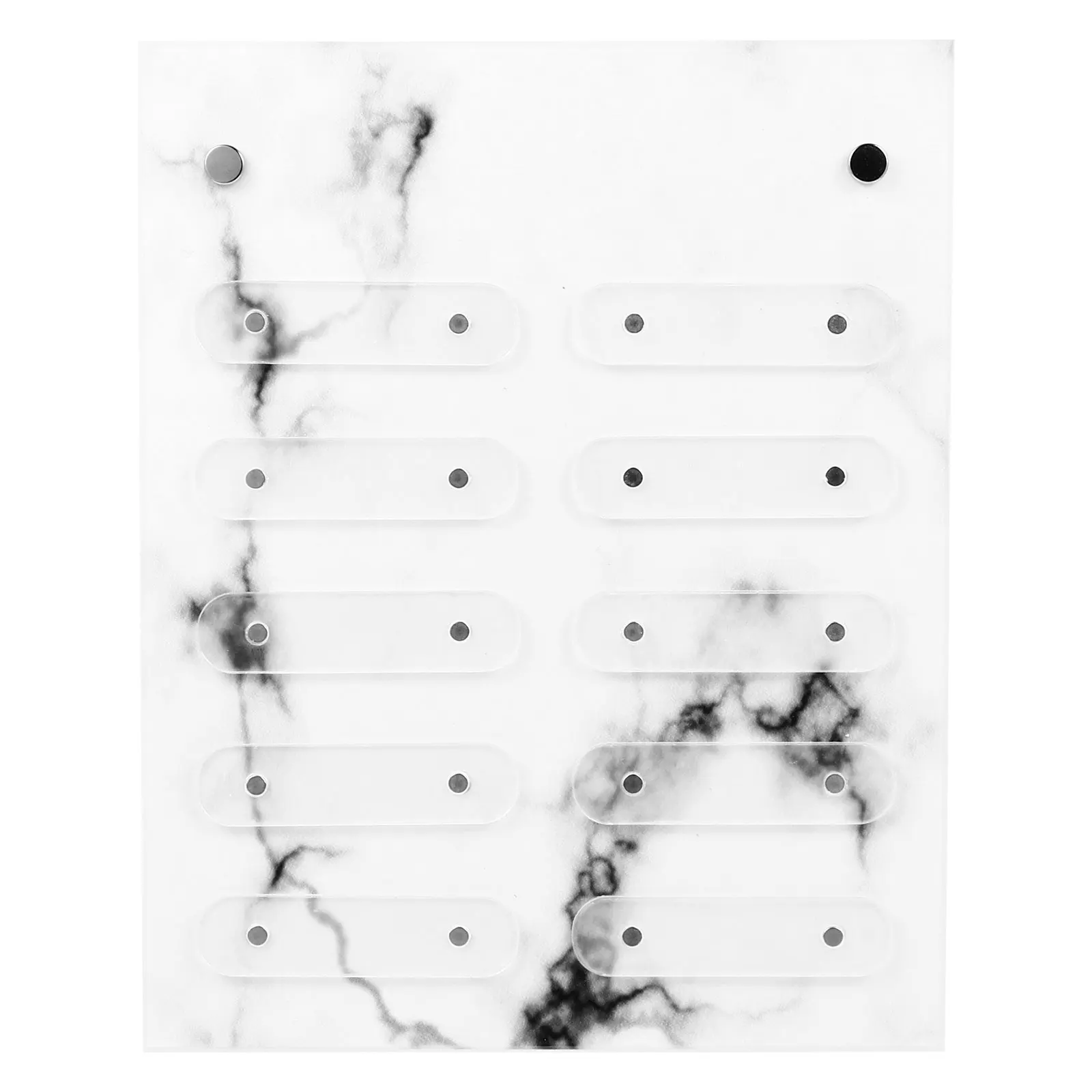 

Magnetic Nail Display Board Holder Acrylic Material Strong Toughness Bracket Support False Nails Decoration Home Shop Nail