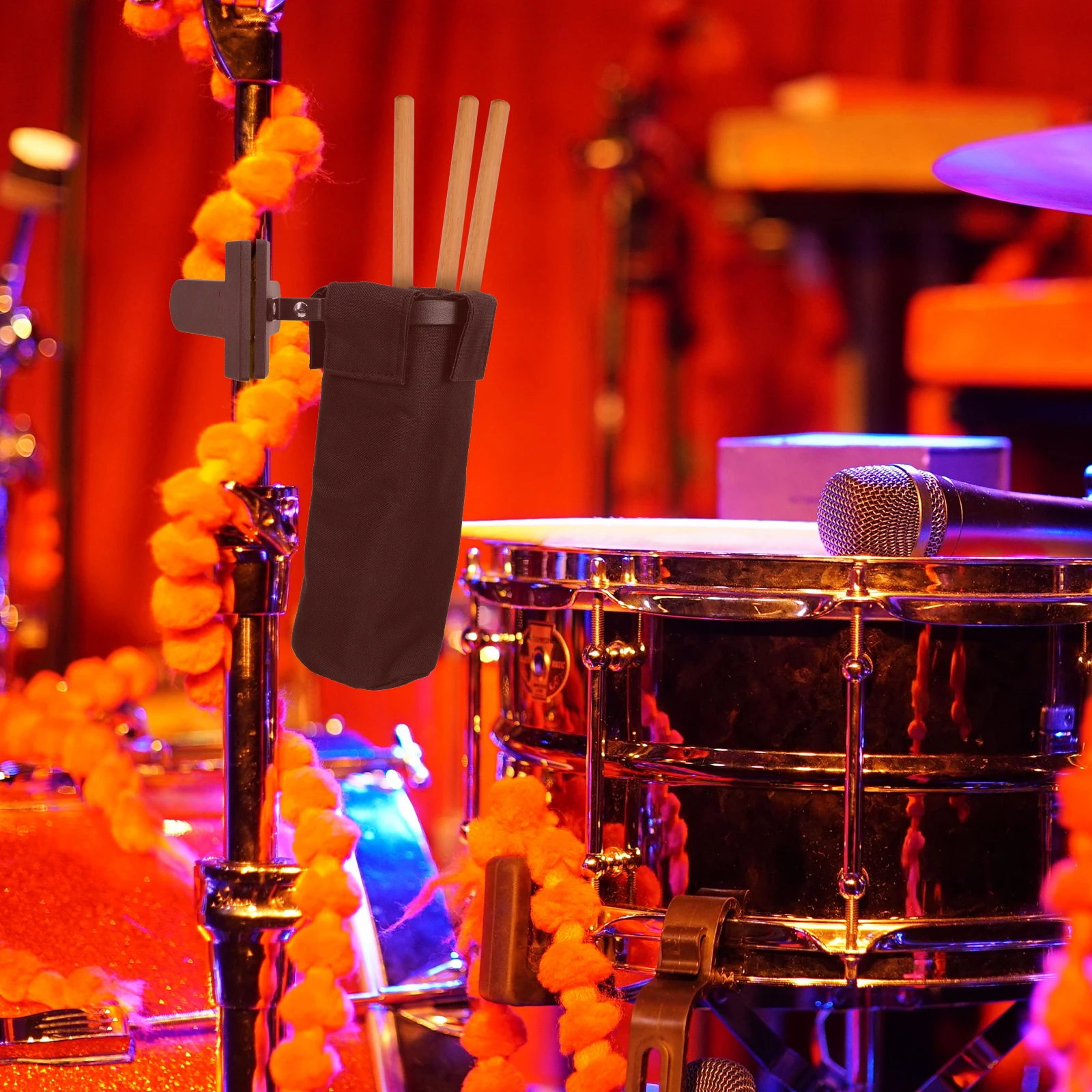 

Drum Stick Durable Portable Drumsticks Holder ABS Oxford Material for Drummer Drum Accessories Gifts Accessories