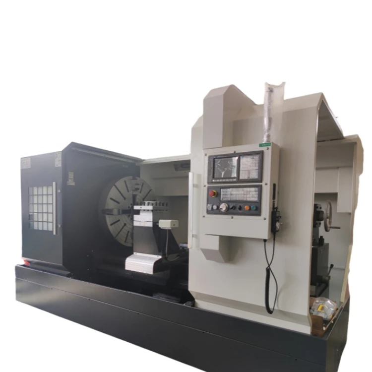 CK 6150 Factory Flat Automatic Horizontal Cnc Lathe For Metal Processing