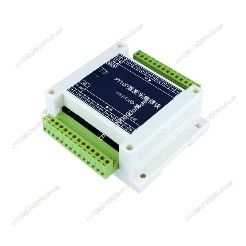 8 channels 100 temperature acquisition module platinum thermal resistance 485