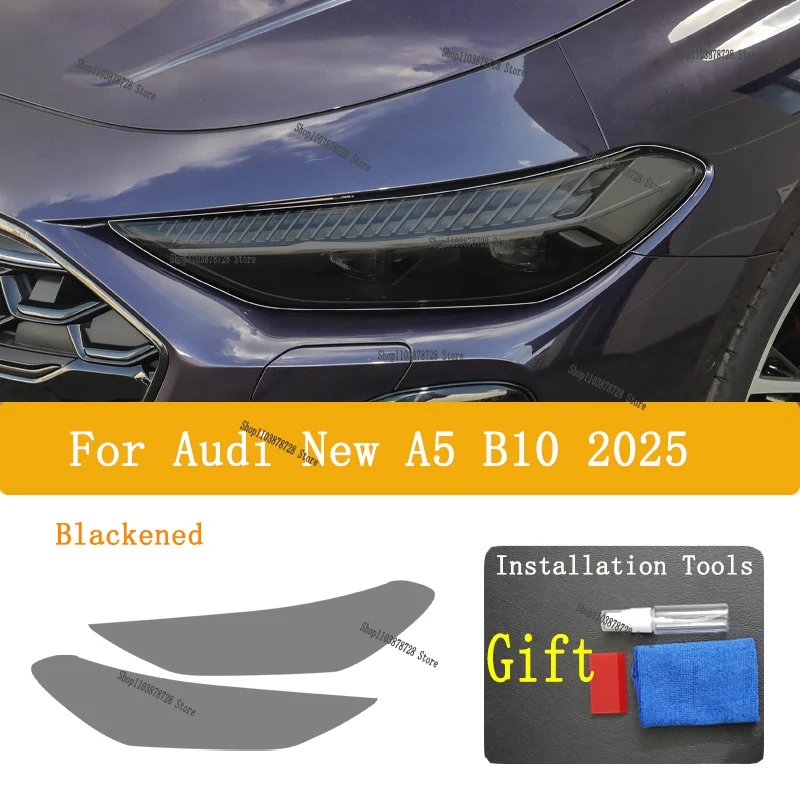

For AUDI A5 (2025) TPU Car Exterior Headlights Anti-Scratch Protective Film Headlamps Repair Sticker Accessories Refit