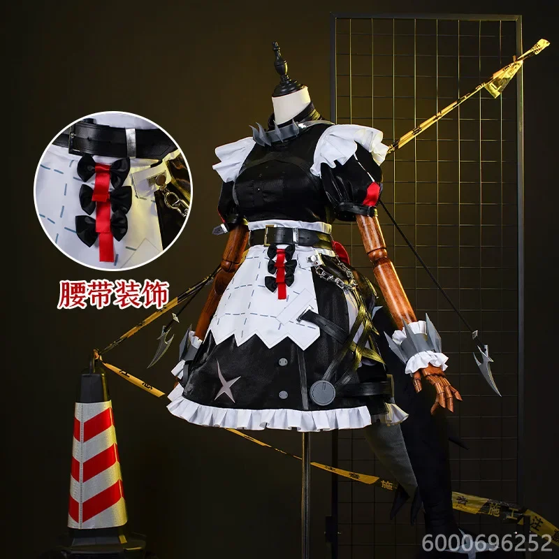 Zenless Zone Zero Ellen Joe Cosplay Costume Maid Dress Uniform Victoria Housekeeping Tail Eridu New Halloween Party Women