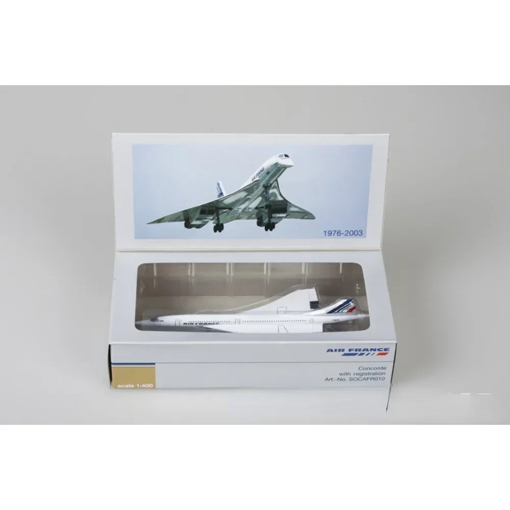 Aircraft Model Civil Aviation Airliner Alloy Finished Product 1:400 Air France Concorde Simulation