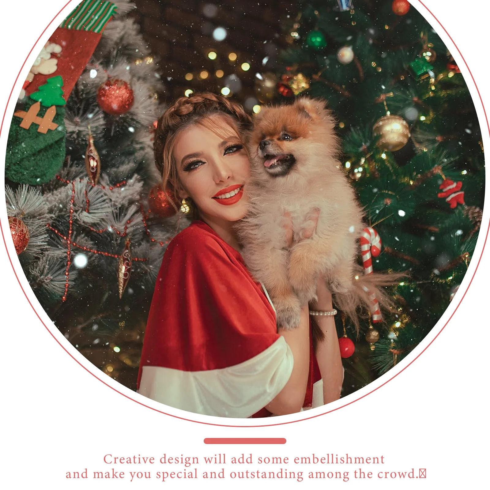 

100Pcs Leaves Decor Christmas Berry Leaves DIY Cloth Applique for Xmas Party Supply Holly Berry Ornaments Craft Making Accessory