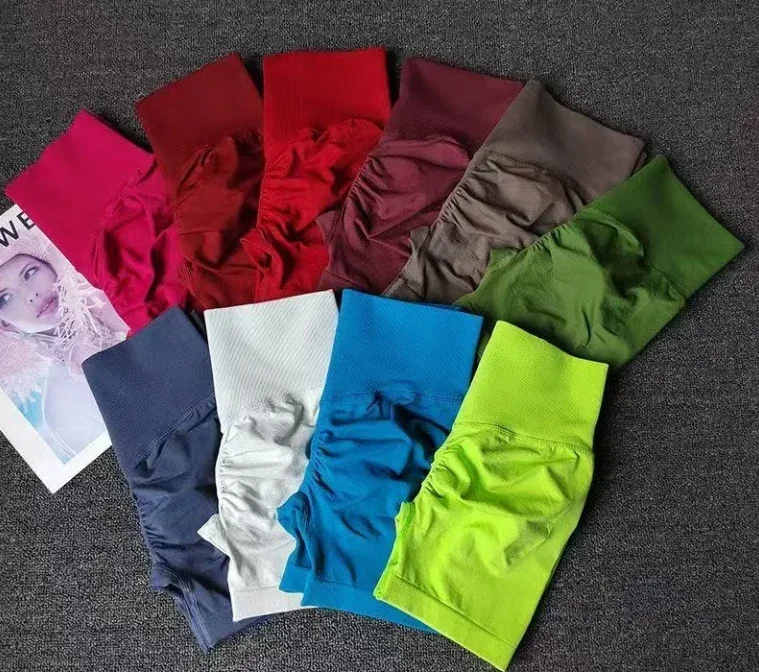 

INS Hot Sale Summer Spice Girls Sports Fitness Shorts High Quality Yoga Pilates Sports Shorts Hip Lift Fashion Shorts