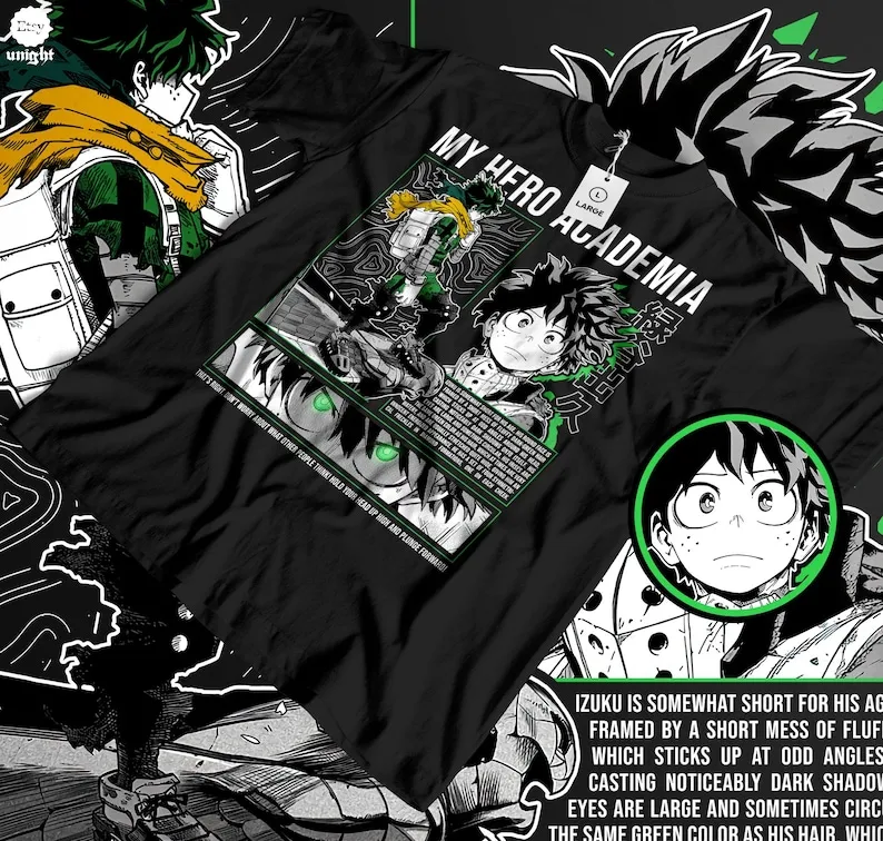 

Anime retro T-shirt, 100% cotton, all sizes for men and women Comic lovers