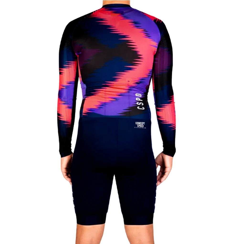 2023 New CSPD Triathlon Road Racing Suit Summer Tights One-Piece tights Cycling Suit Breathable Outdoor Sports Clothes