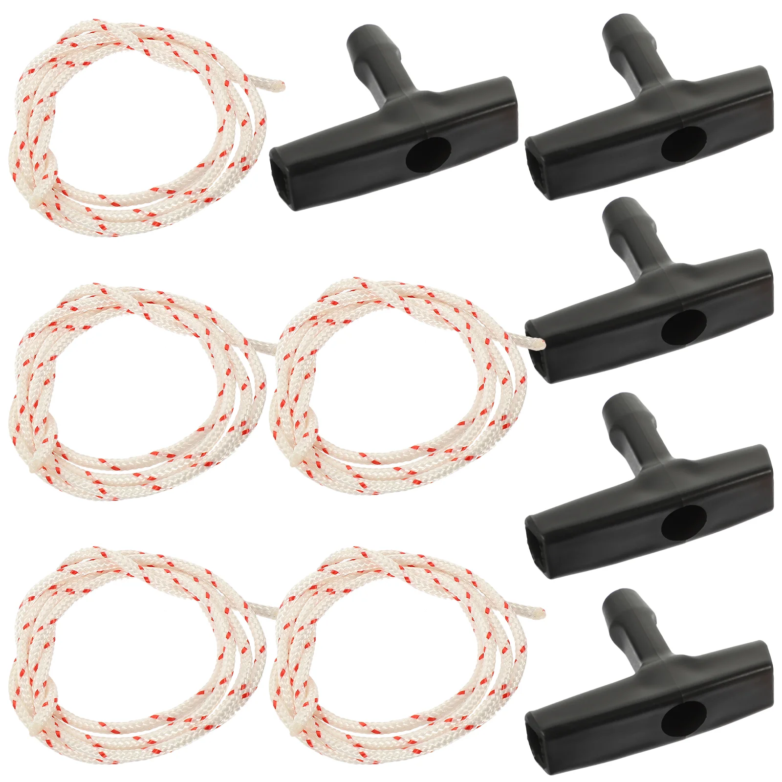 5 Pcs Drawstring Pull Cord with Handle Cable Attic Ladder down Garage Door Pulls Rope