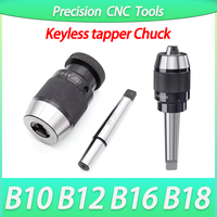 B10 B12 B16 B18 B22 Self tightening drill chuck MT1 MT2 MT3 MT4 C6 C8 C12 C16 C20 R8 Morse Drill Chuck Lathe 1-10 1-13mm 1-16mm