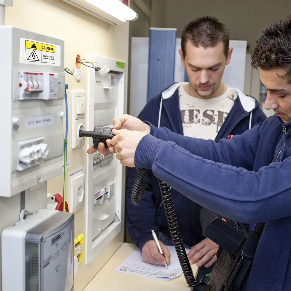 2 pcs Electric Electric Shocks Sticker For Warning Warning Signs Stickers Strong Adhesion Safety Industrial Equipment