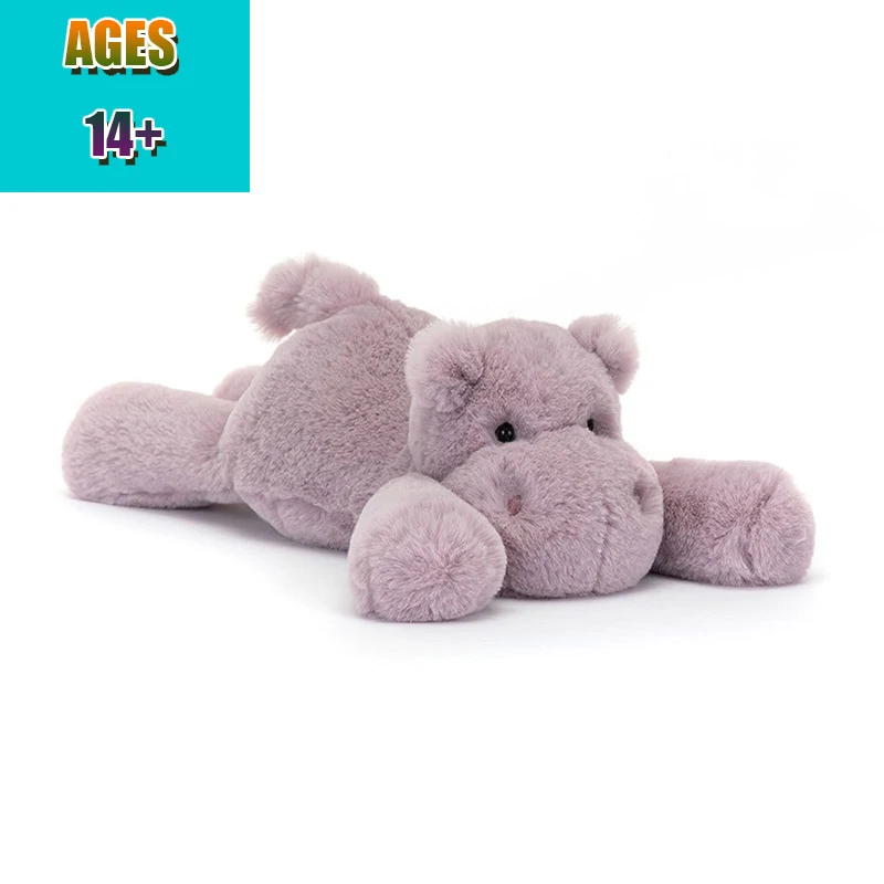 Nuevo Jellycat Shimage hipopótamo West Highland colgante bolsa decoración juguete de peluche accesorios con etiquetas juguetes para niños regalos