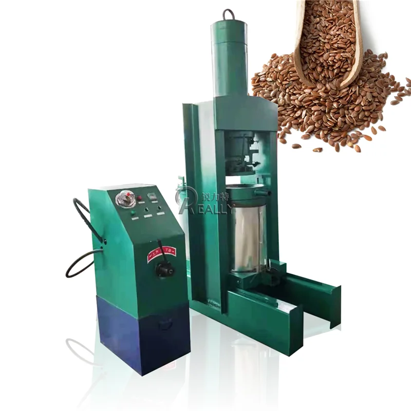 Peony Seed Castor oil Presser extractor Machine Hydraulic Pressing Groundnut Oil Making Machine