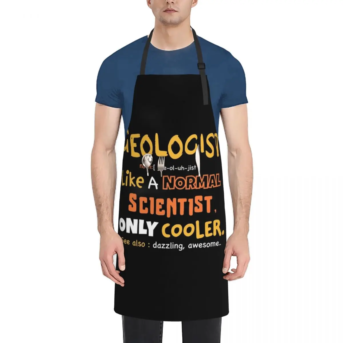 

geologist definition design / Geology / Geologist / Geologist Gift Geology Student Funny Geology present Apron