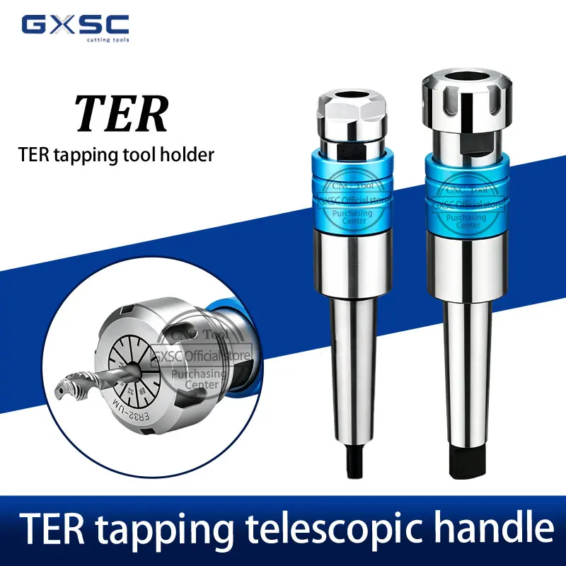 MTA2-TER20 MTA3-TER25 MTA4-TER32 MTB3-TER32UM Thread Tapping Spring Mohs Cone Handle TER Numerical Control Lathe Cutting Cutter