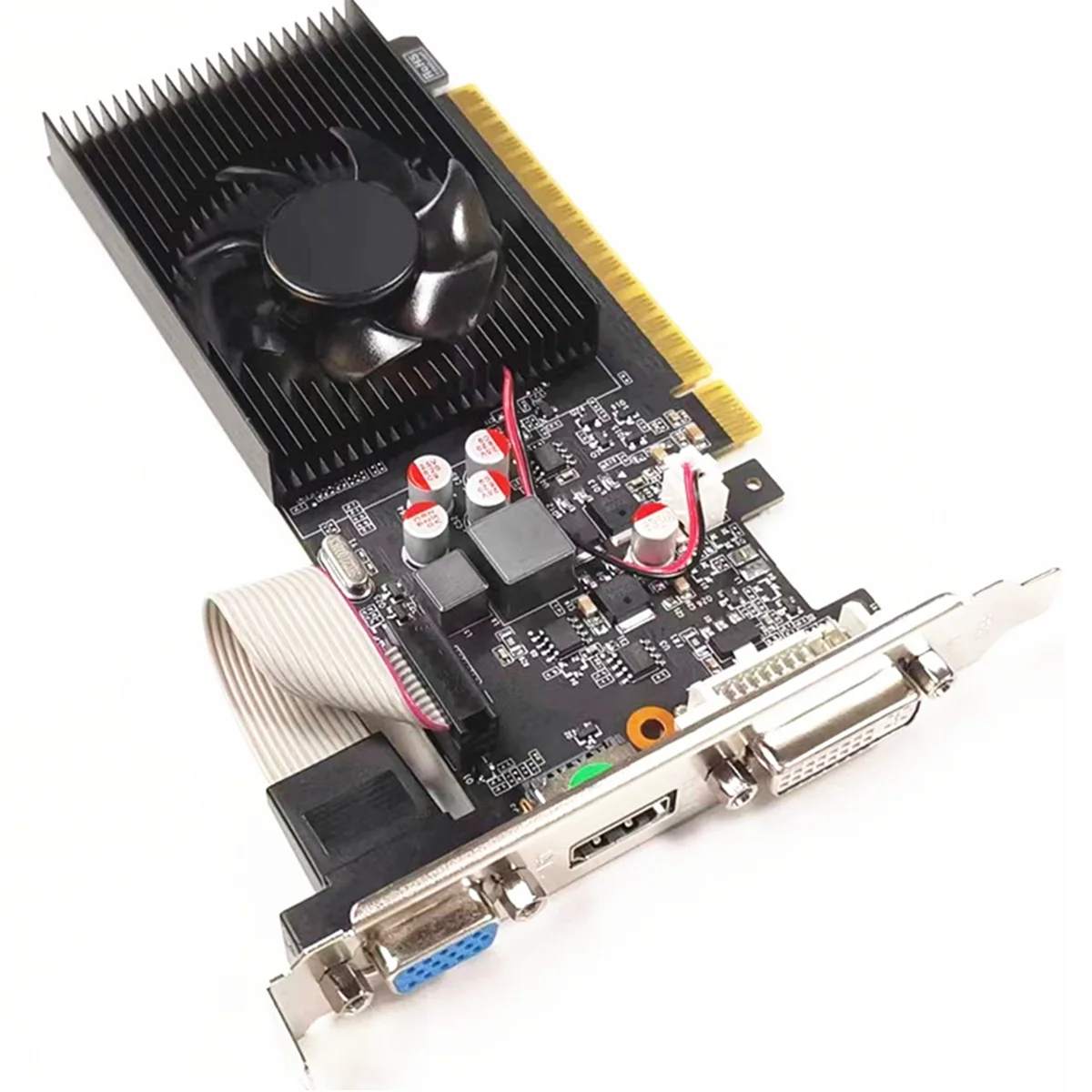 بطاقة رسومات GT730 2GB GV-N730-2GI D3 64Bit GDDR3 بطاقات رسومات GT 730 D3 Dvi بطاقات VGA مستعملة متوافقة مع HDMI A002