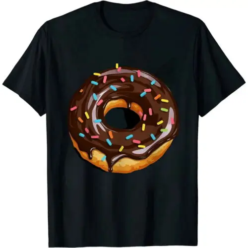 GusseaK camiseta de Donut de Halloween, disfraz de Donut, regalo de comida de caramelo