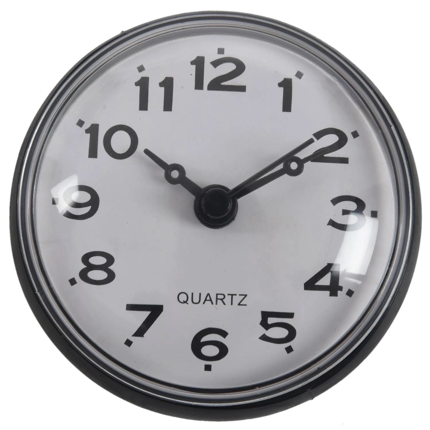 

BAAG-2 Pcs 7Cm Waterproof Kitchen Bathroom Shower Clock Suction Cup Sucker Wall, Orange & Black