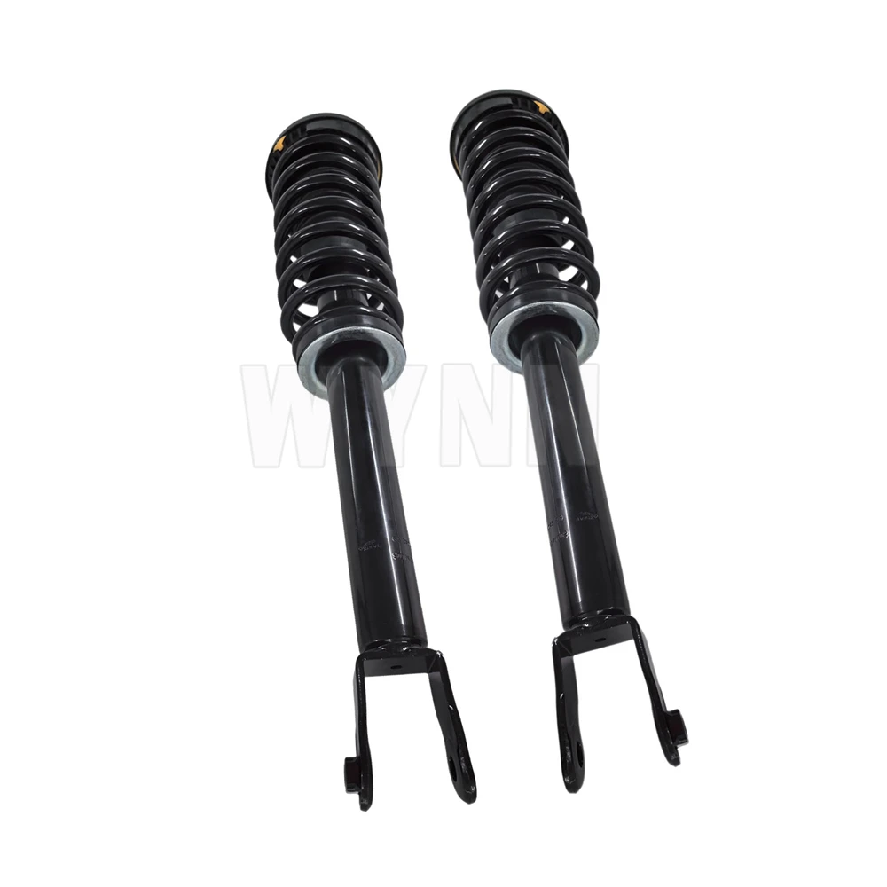 Pair Front Left Right Spring Suspension Shocks Absorber Strut With Electric For Jaguar XJ XJR X351 RWD 2010-2019 C2Z17058