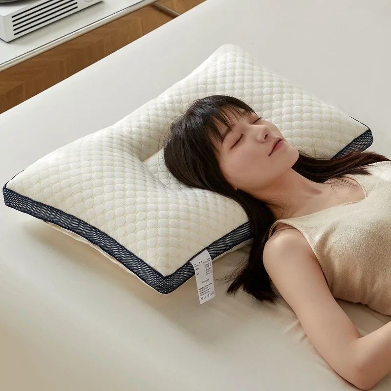 

2024 Soft Body Pillows for Sleep Memory Sleeping Pillow Cervical Long Bedroom Free Shipping