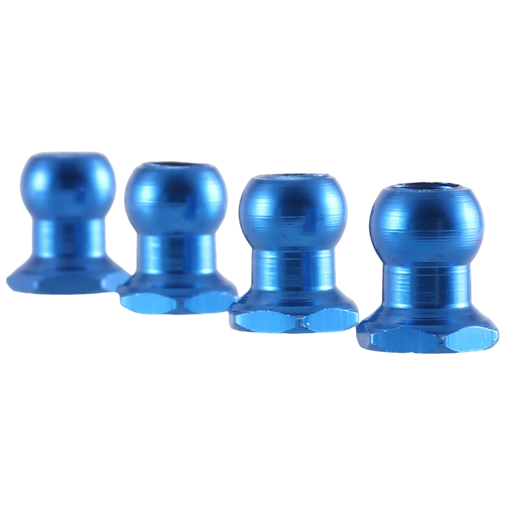 ABUM-53640 Dado a testa sferica in lega di alluminio da 5 mm per kit di accessori per parti di aggiornamenti per auto Tamiya RC